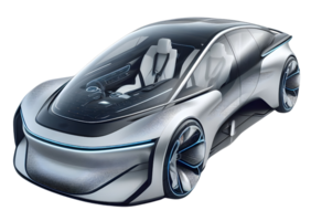 futuriste voiture futuriste électrique voiture électrique voiture Avancée voiture futuriste voiture transparent Contexte png