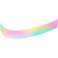 Abstract holographic wave.Flow iridescent fluid.Dynamic spectrum ribbon. png