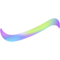 Abstract holographic wave.Flow iridescent fluid.Dynamic spectrum ribbon. png