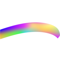 Abstract holographic wave.Flow iridescent fluid.Dynamic spectrum ribbon. png