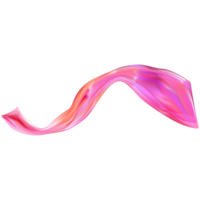 Abstract holographic wave.Flow iridescent fluid.Dynamic spectrum ribbon. png