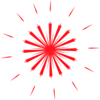 . Red beams firework. Best for sale sticker, price tag, quality mark. png