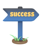 Signpost for success png