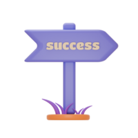 Signpost for success png