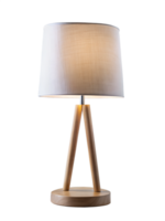 , minimalist style table lamp isolated on transparent background png