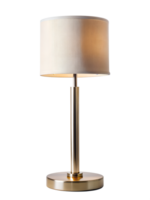 , minimalist style table lamp isolated on transparent background png