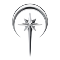 Y2K Chrome Dreamcatcher png