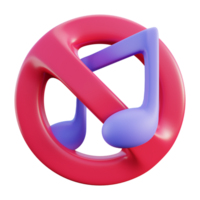 No Music Icon png