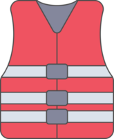 Life Vest Illustration Isolated background png