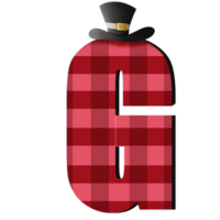 tartán tela alfabeto clipart png