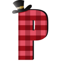 tartán tela alfabeto clipart png