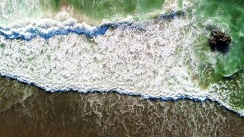 Stunning Sea Waves Top View video