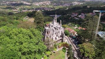 regaleira Palácio dentro sintra Portugal video