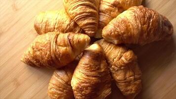 Croissants as Background video