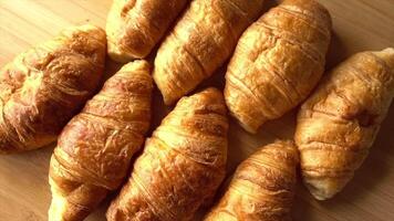 des croissants comme Contexte video