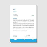 business letterhead template vector