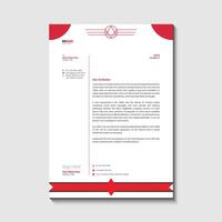 business letterhead template vector