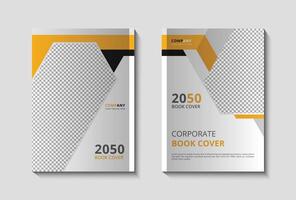 Annual report brochure flyer design template, Leaflet, presentation book cover templates, layout in A4 size vector