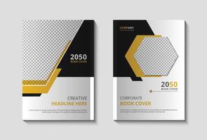 Annual report brochure flyer design template, Leaflet, presentation book cover templates, layout in A4 size vector