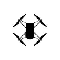 Drone Camera or UAV Silhouette, Flat Style, Can use for Art Illustration, Apps, Website, Pictogram, Logo Gram, or Graphic Design Element vector