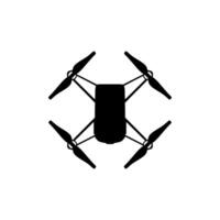 Drone Camera or UAV Silhouette, Flat Style, Can use for Art Illustration, Apps, Website, Pictogram, Logo Gram, or Graphic Design Element vector