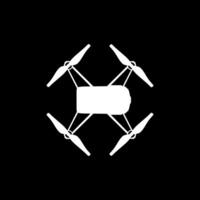 Drone Camera or UAV Silhouette, Flat Style, Can use for Art Illustration, Apps, Website, Pictogram, Logo Gram, or Graphic Design Element vector
