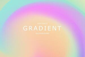 Trendy gradient background with bright colors vector