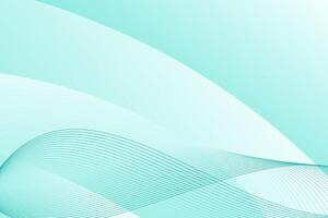 Abstract background with wavy lines vector