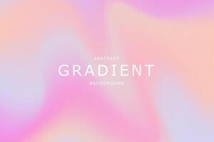 Trendy gradient background with bright colors vector