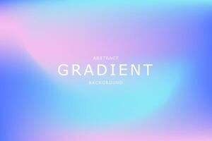 Trendy gradient background with bright colors vector