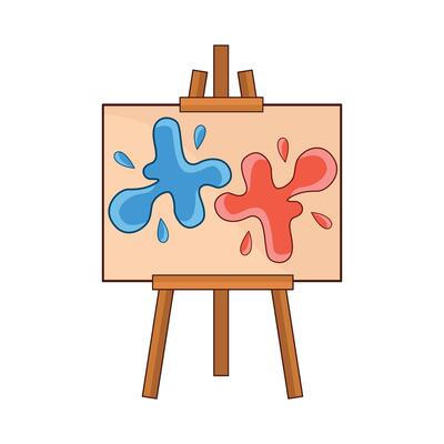 illustration of paint holder