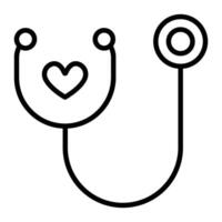 Medical Checkup Line Icon Design vector