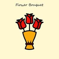 Beautiful Flower Bouquet vector