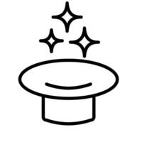 Witchcraft Line Icon vector