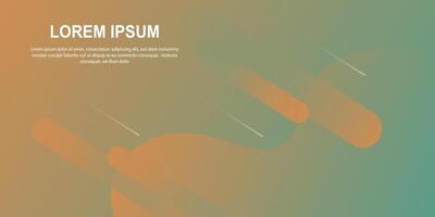 Modern vibrant layout background. vector