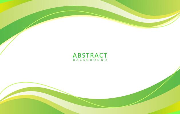 abstract green background space for text with curve style
