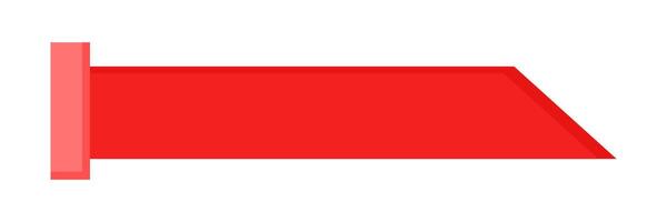 social media lower third, with red shape overlay strip . News Lower Third vector