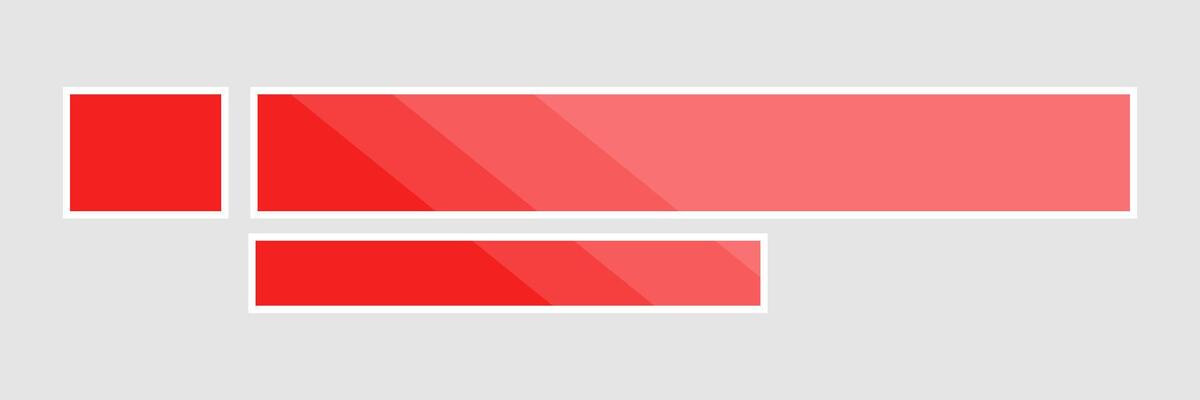 social media lower third, with red shape overlay strip . News Lower Third