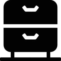 Storage data icon symbol image for database illustration vector