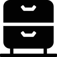 Storage data icon symbol image for database illustration vector