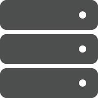 Storage data icon symbol image for database illustration vector
