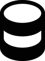 Storage data icon symbol image for database illustration vector