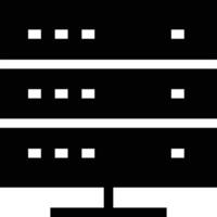 Storage data icon symbol image for database illustration vector