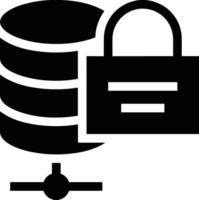 Storage data icon symbol image for database illustration vector