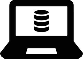 Storage data icon symbol image for database illustration vector