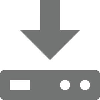 Storage data icon symbol image for database illustration vector