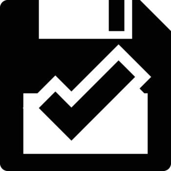 Storage data icon symbol image for database illustration vector