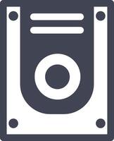 Storage data icon symbol image for database illustration vector