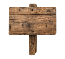 wooden sign board isolated png