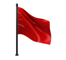 rot Flagge isoliert png